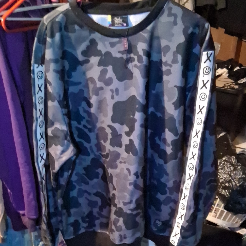 Camo Mens Sweater
